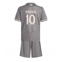 Real Madrid Luka Modric #10 Tredje sæt Børn 2024-25 Kortærmet (+ Korte bukser)